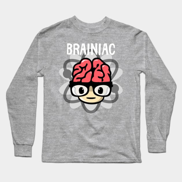 Brainiac Long Sleeve T-Shirt by LightniNG Underground